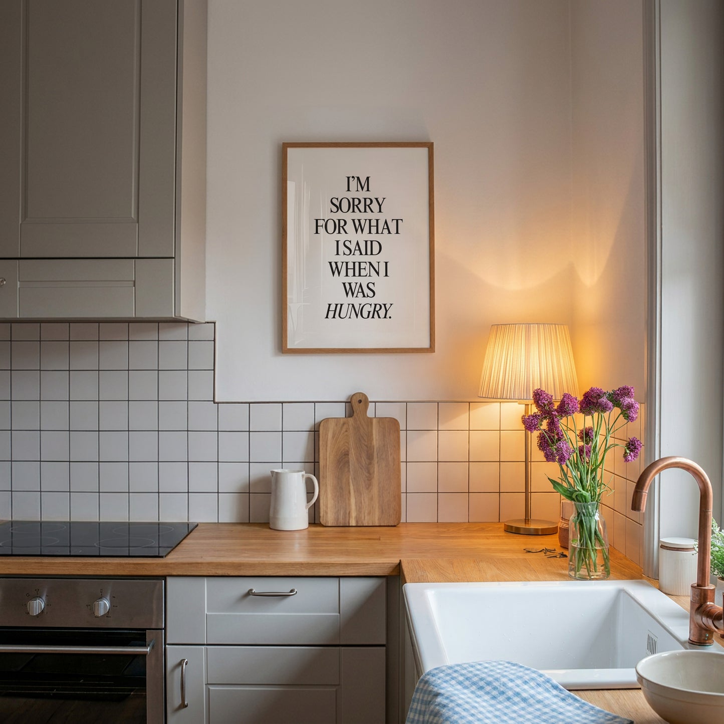 I’m Sorry For What I Said When I Was Hungry Print