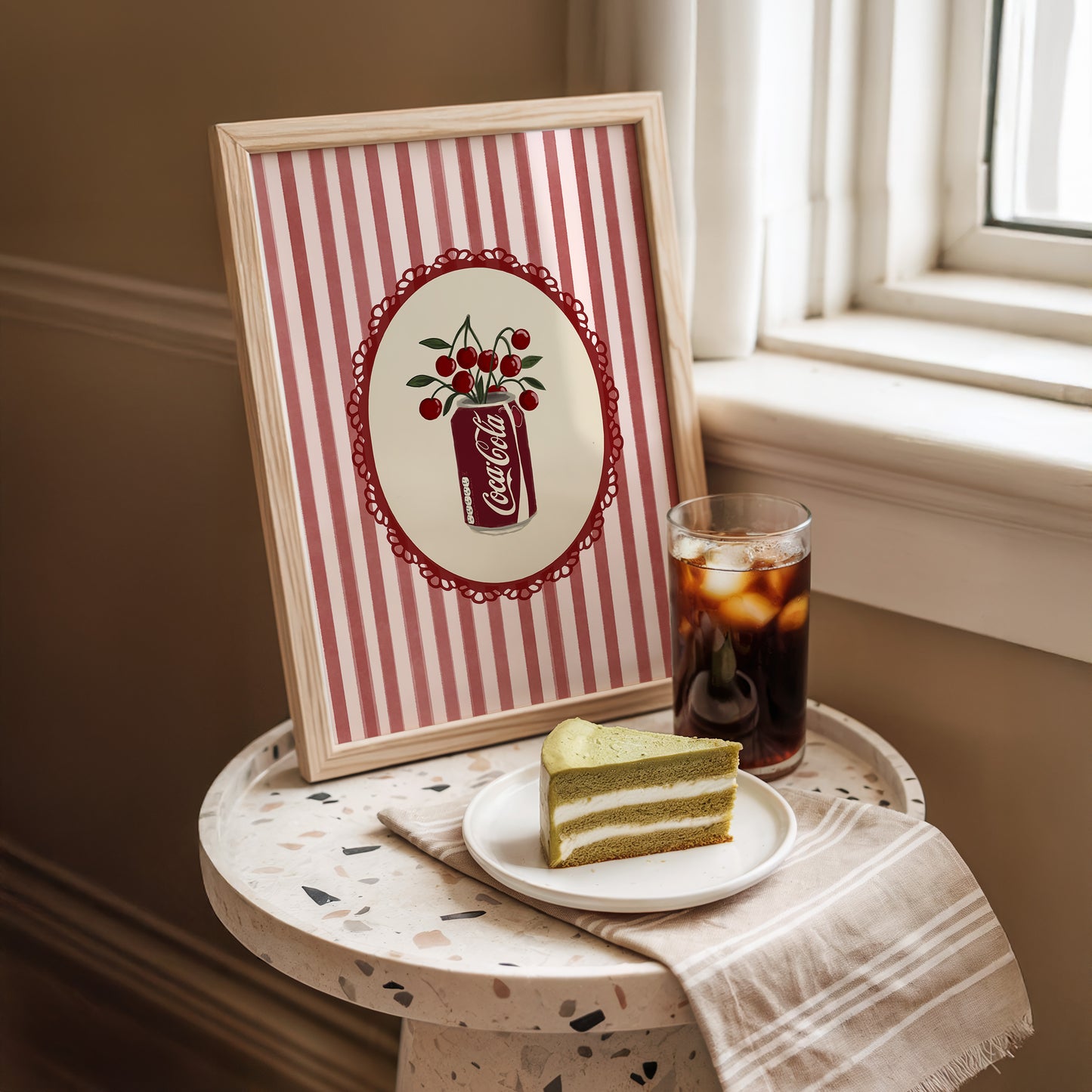 Impression Coca-Cola Cerise