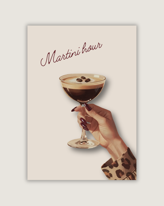 Martini Hour Print