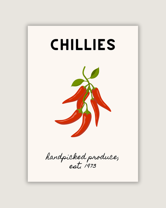 Chillies Print