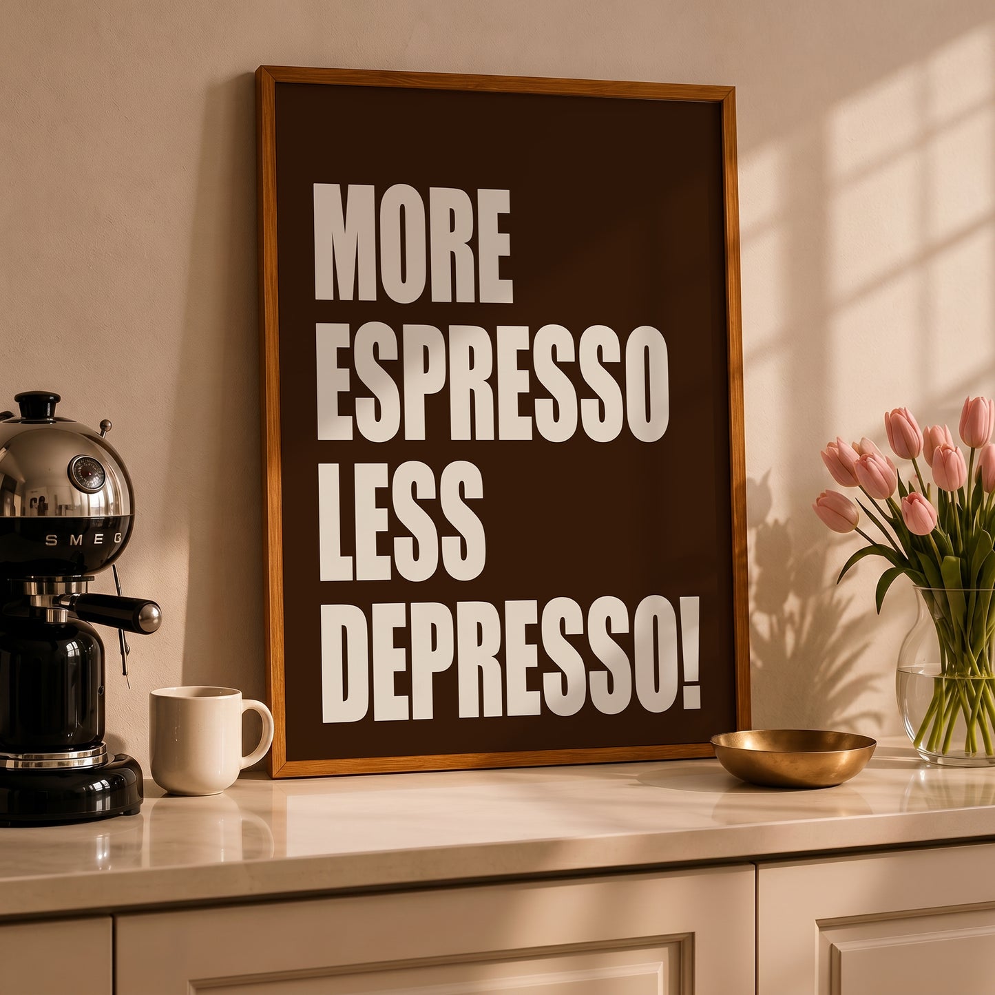 More Espresso, Less Depresso
