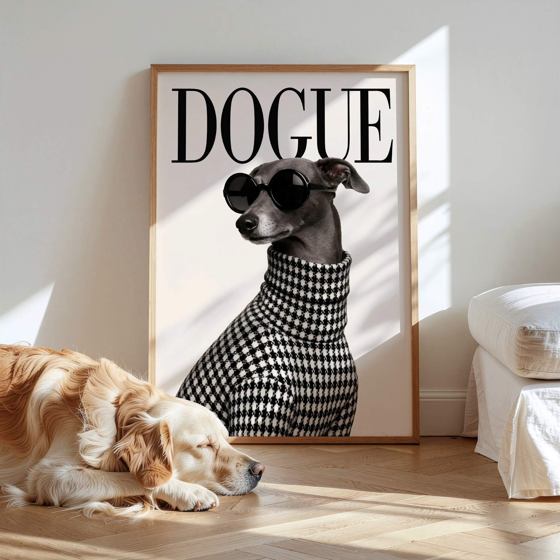 DOGUE Greyhound Wall Art image 1