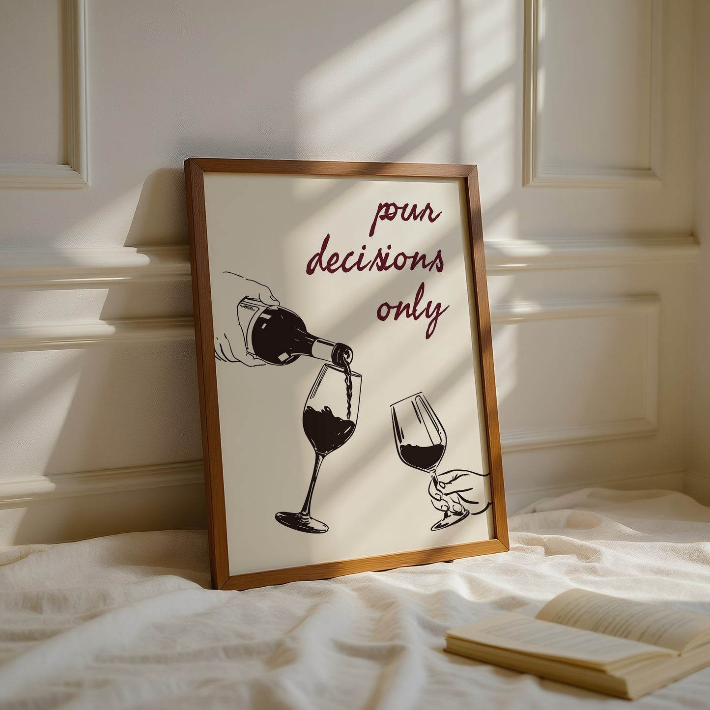 Pour Decisions Only Print