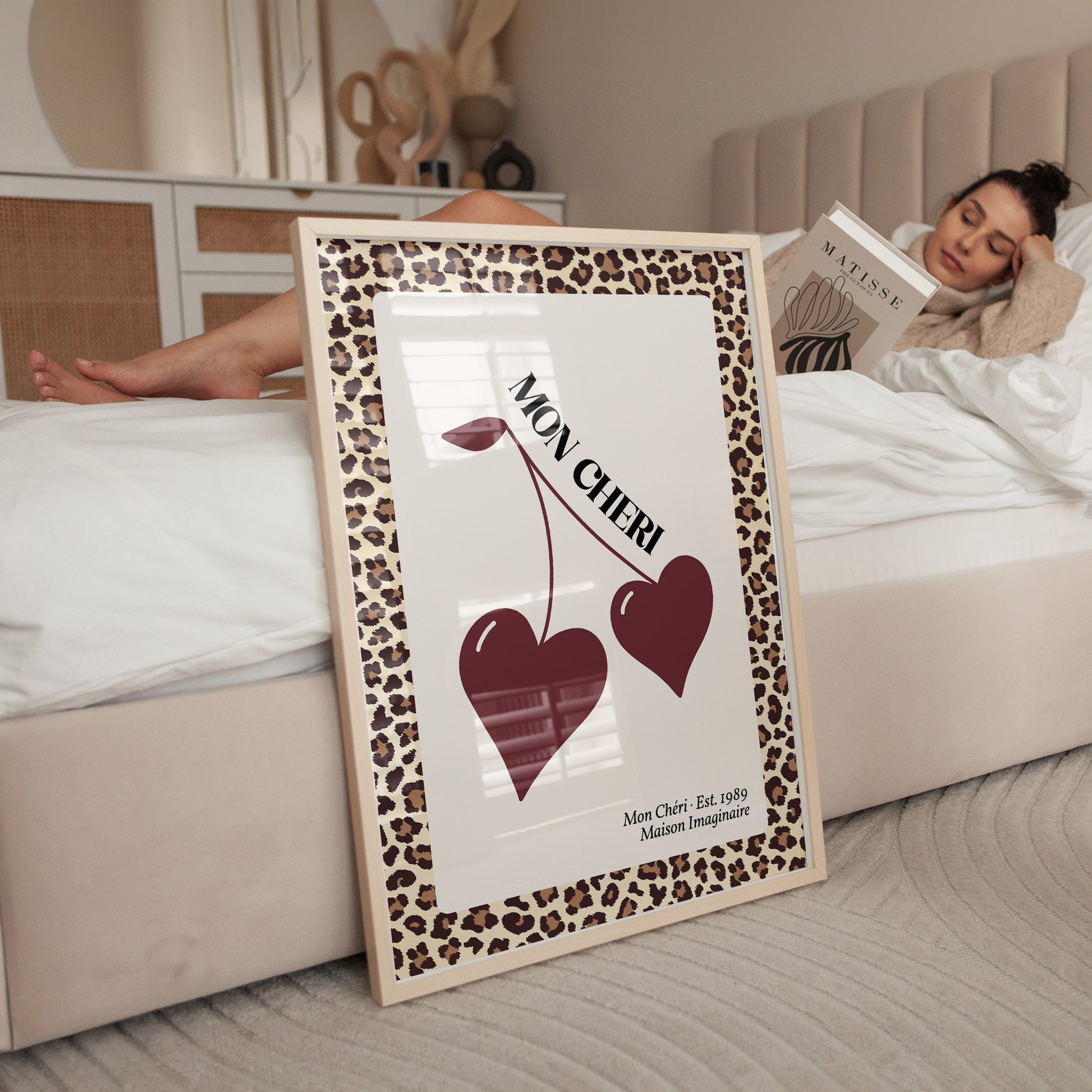 Mon Cheri Cherry Print image 1