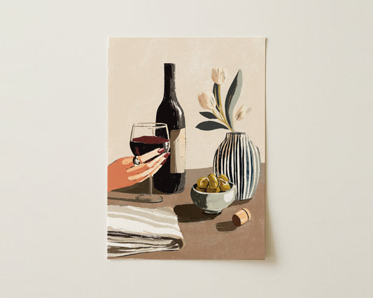 Wine & Dine Print image 0