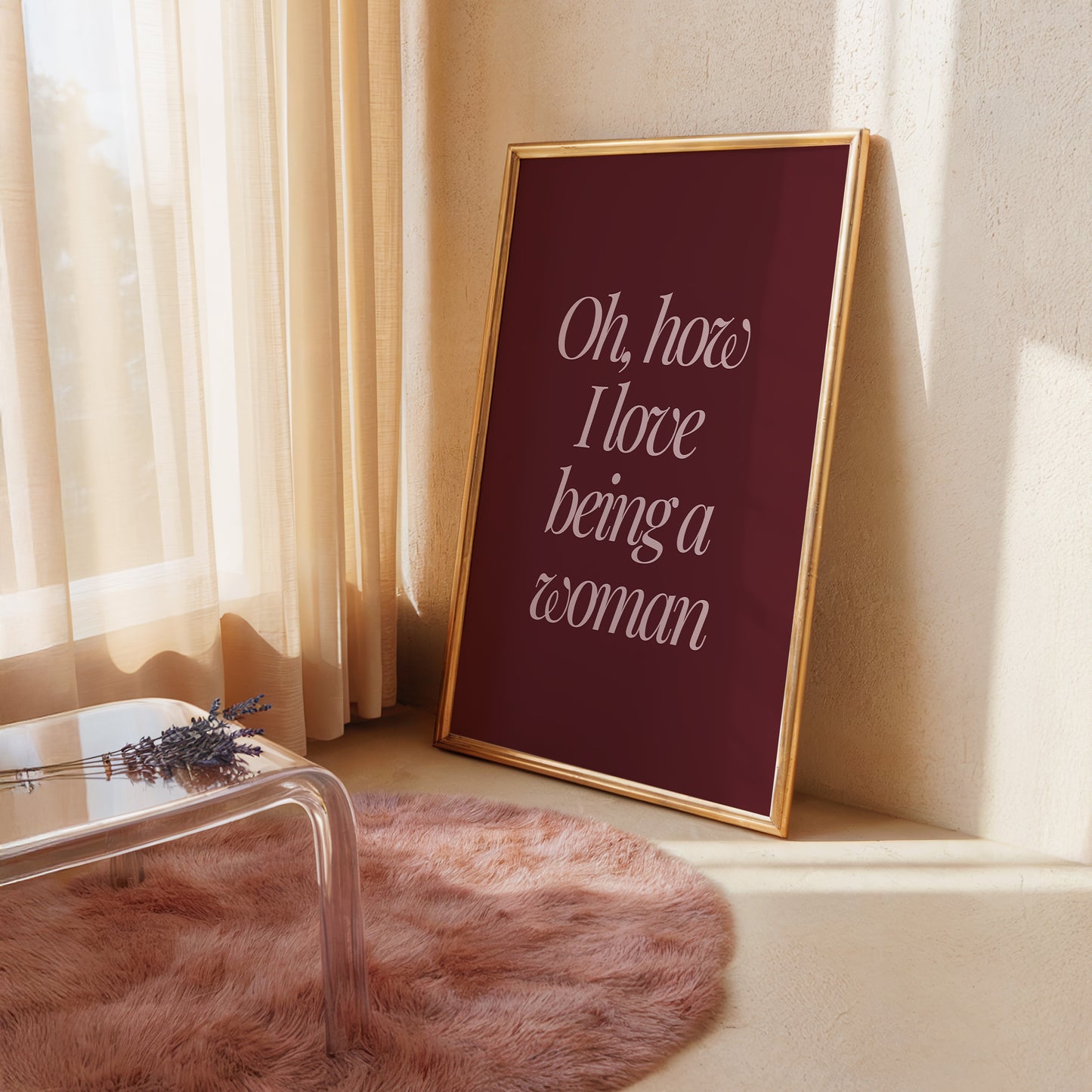 Oh, How I Love Being A Woman Print image 6
