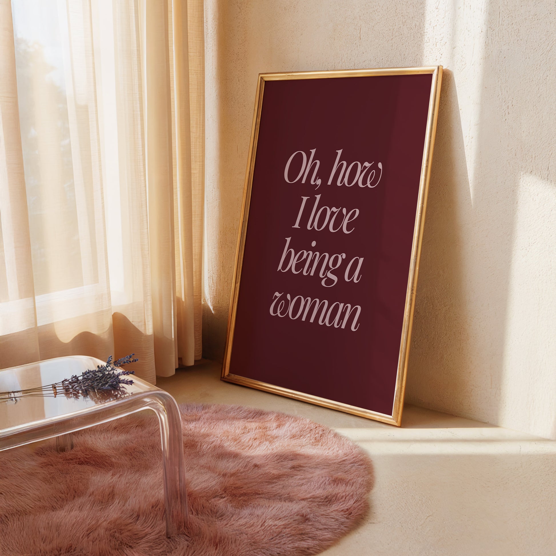 Oh, How I Love Being A Woman Print image 6