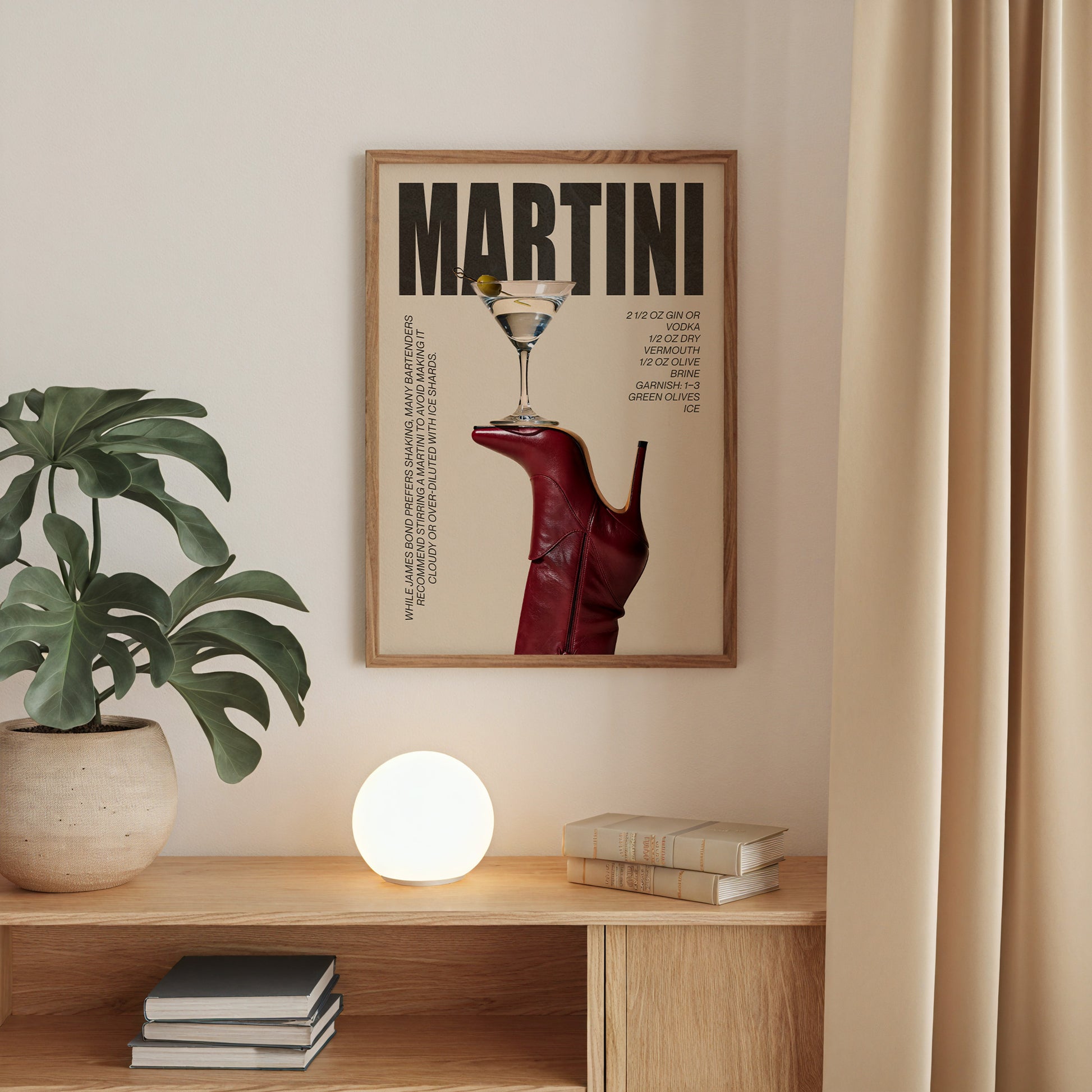 Martini Cocktail Poster image 1