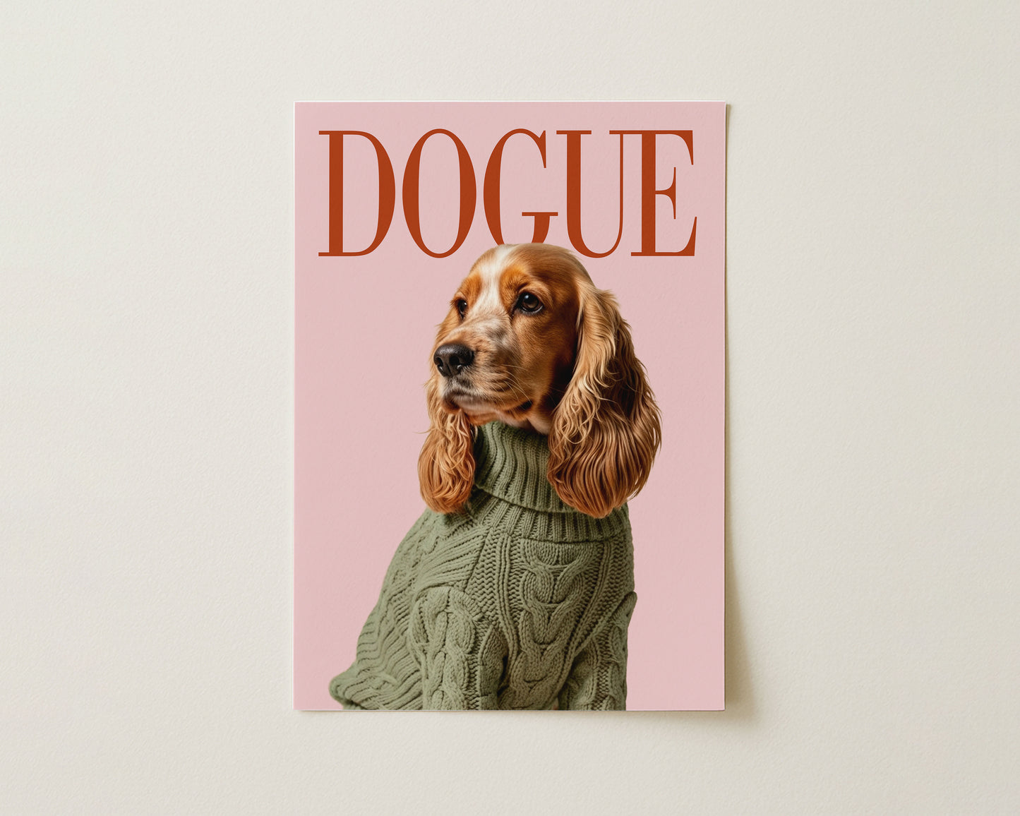 DOGUE Cocker Spaniel Wall Art image 0
