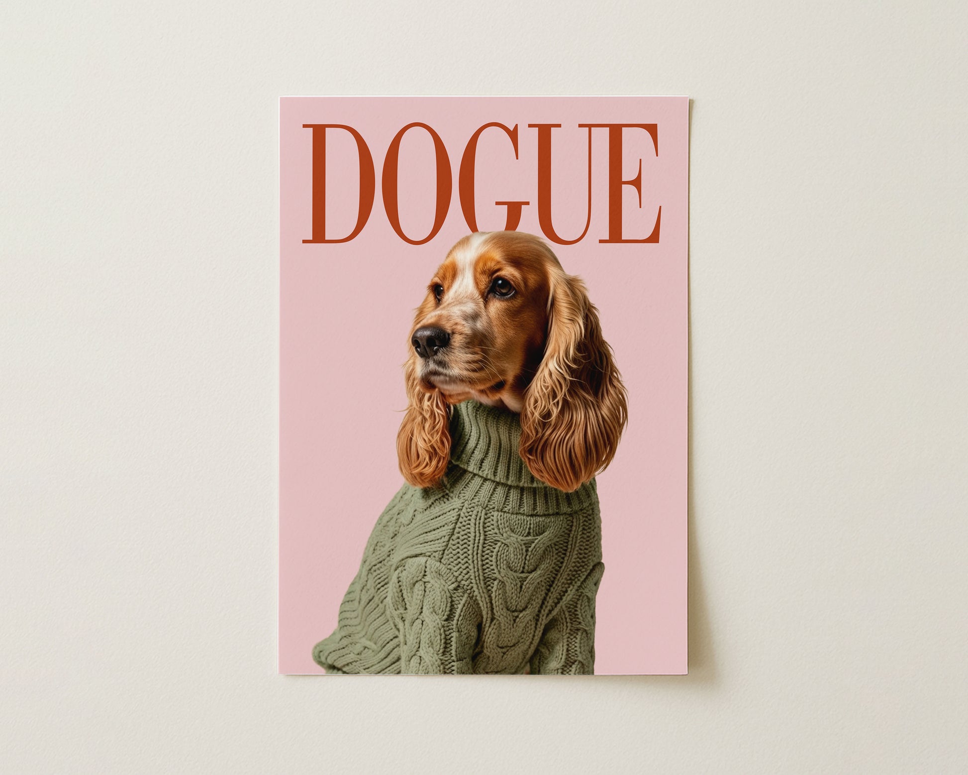 DOGUE Cocker Spaniel Wall Art image 0