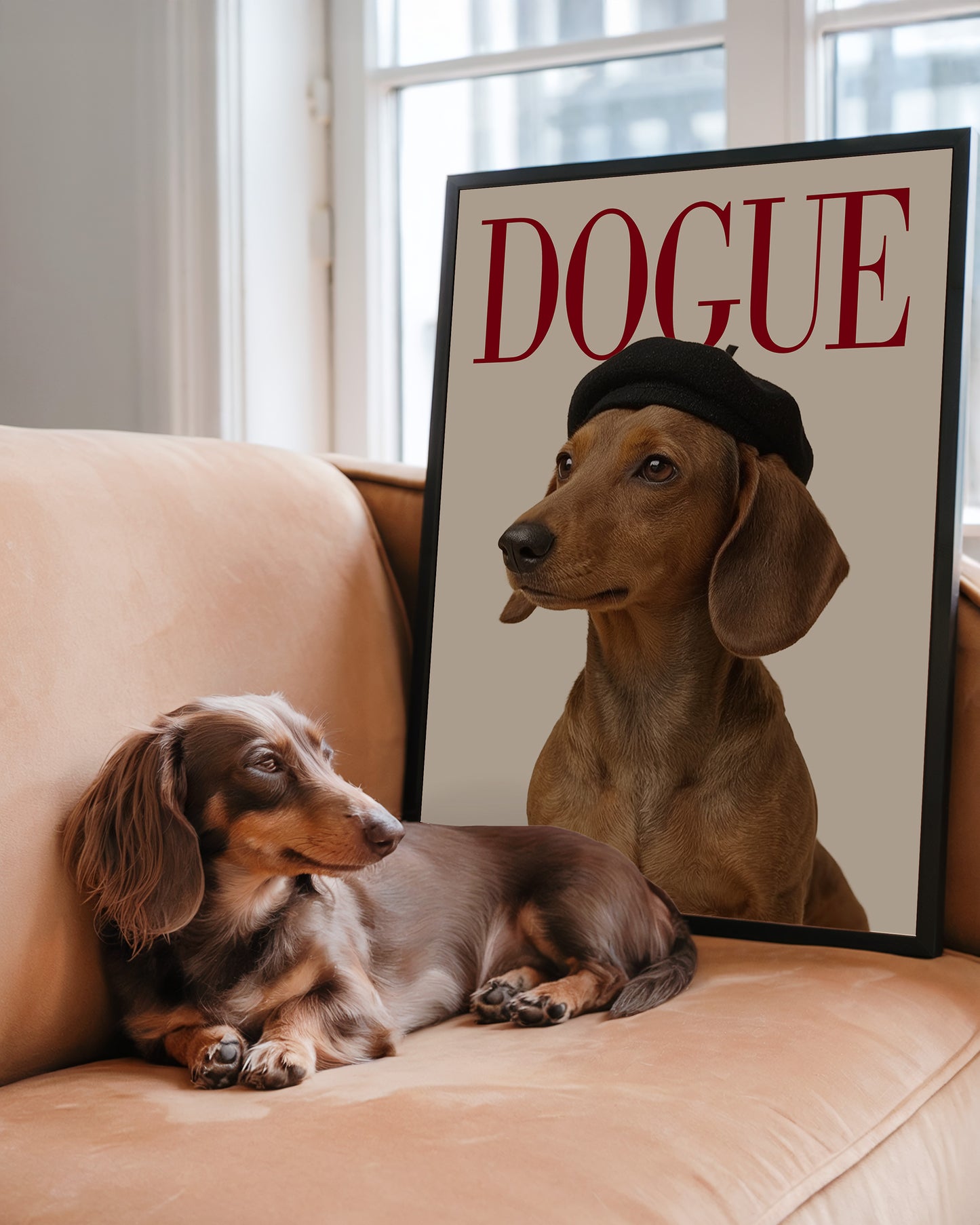 DOGUE Dachshund Wall Art image 4