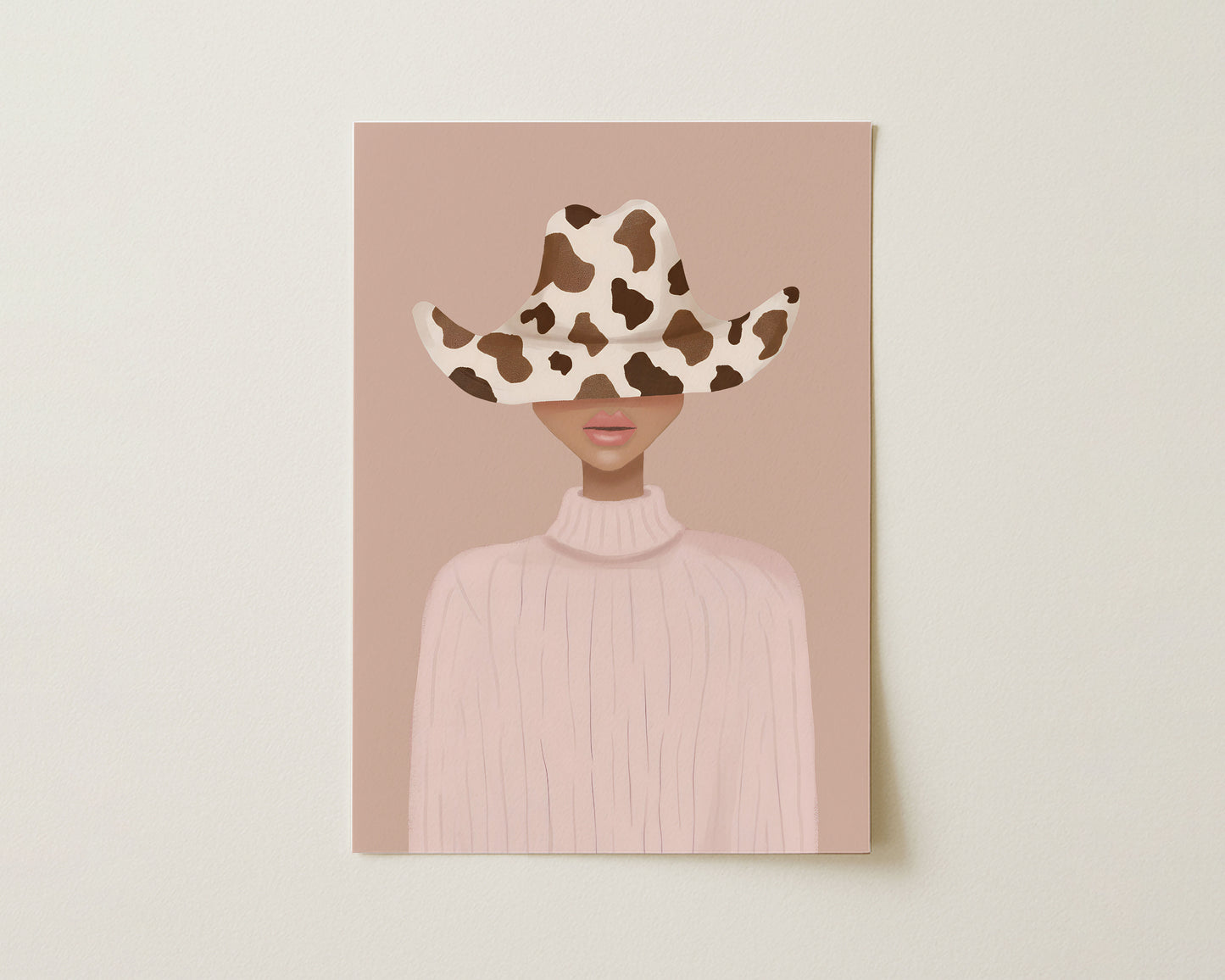 Blush Cowgirl Print image 0