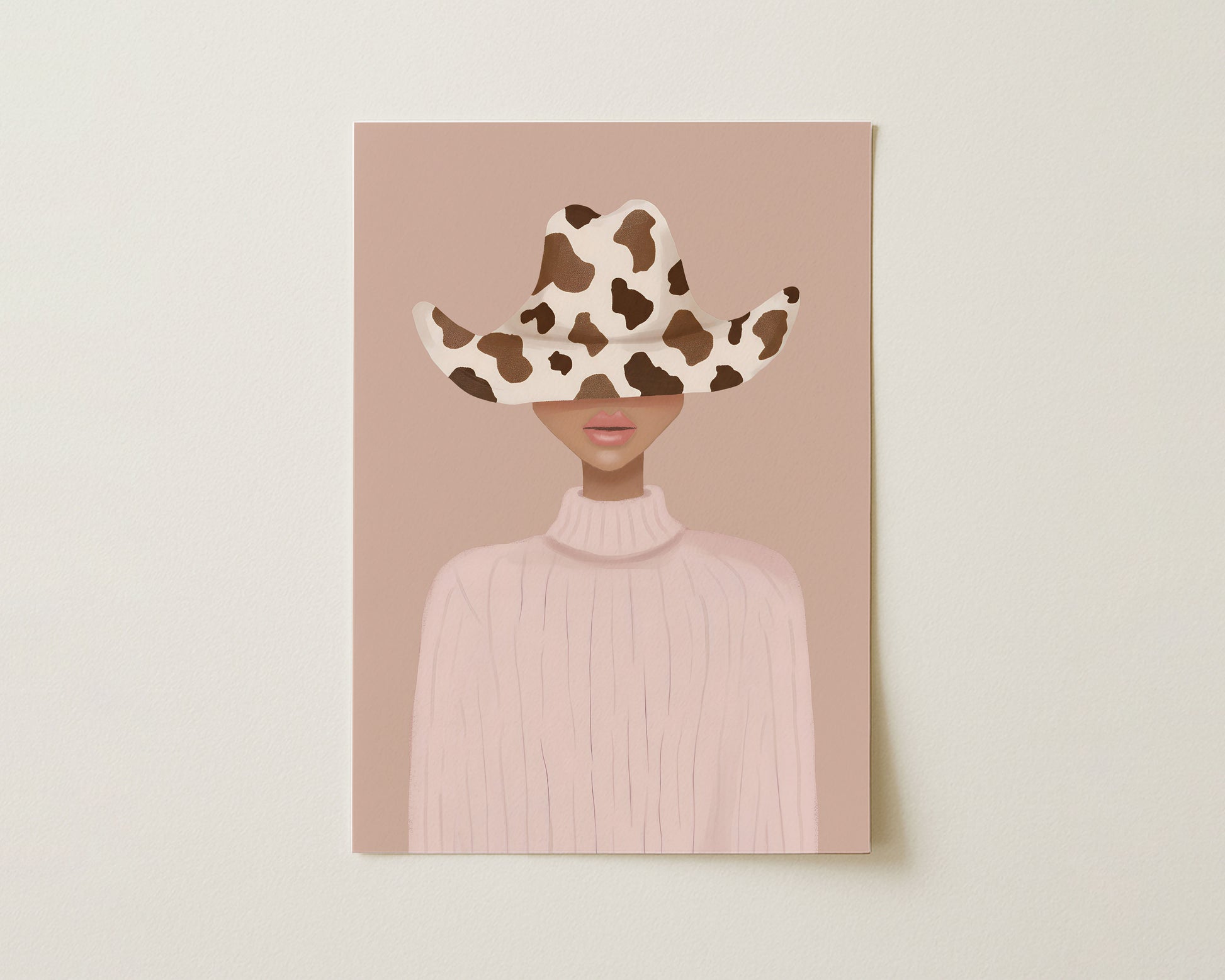 Blush Cowgirl Print image 0