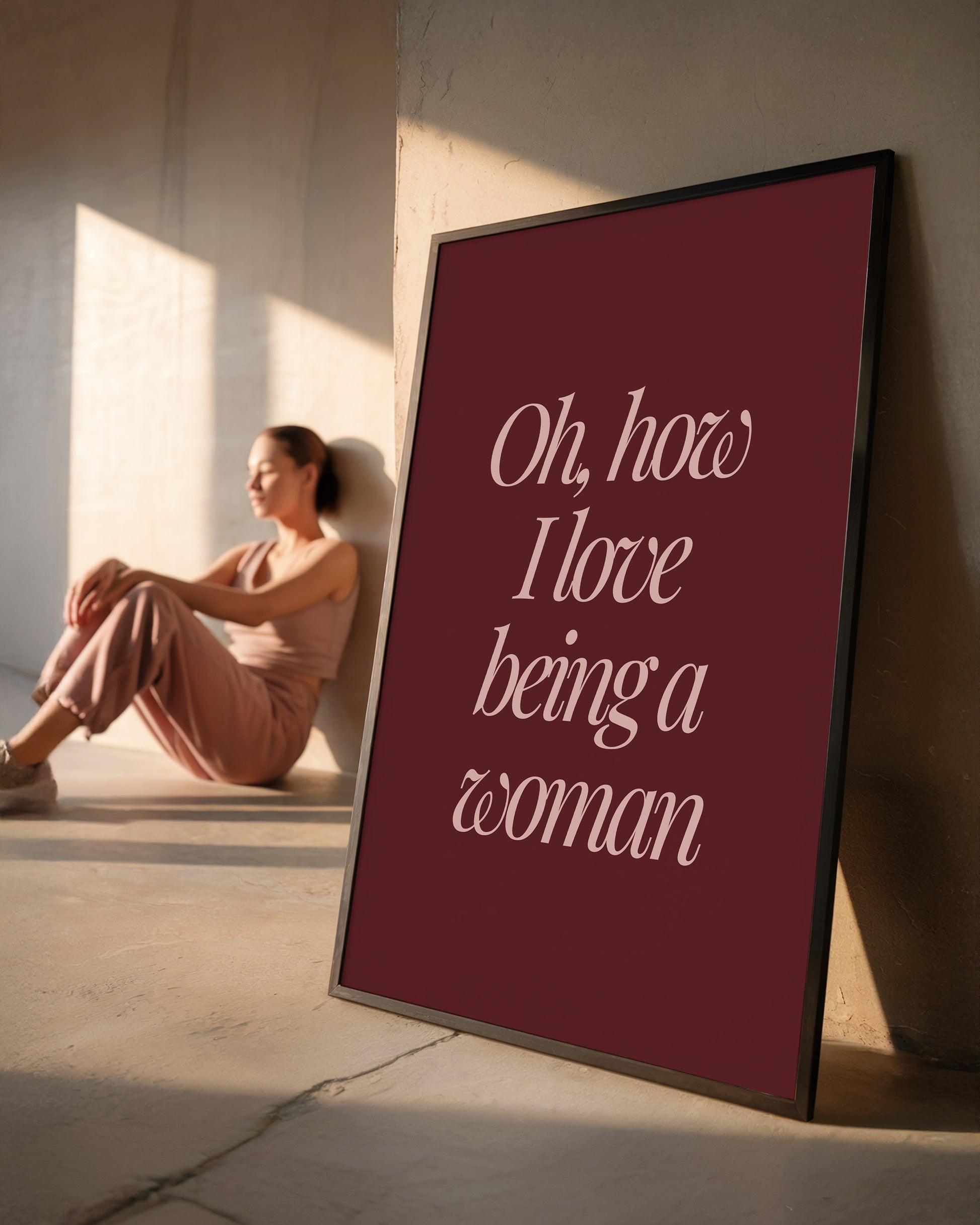 Oh, How I Love Being A Woman Print image 4