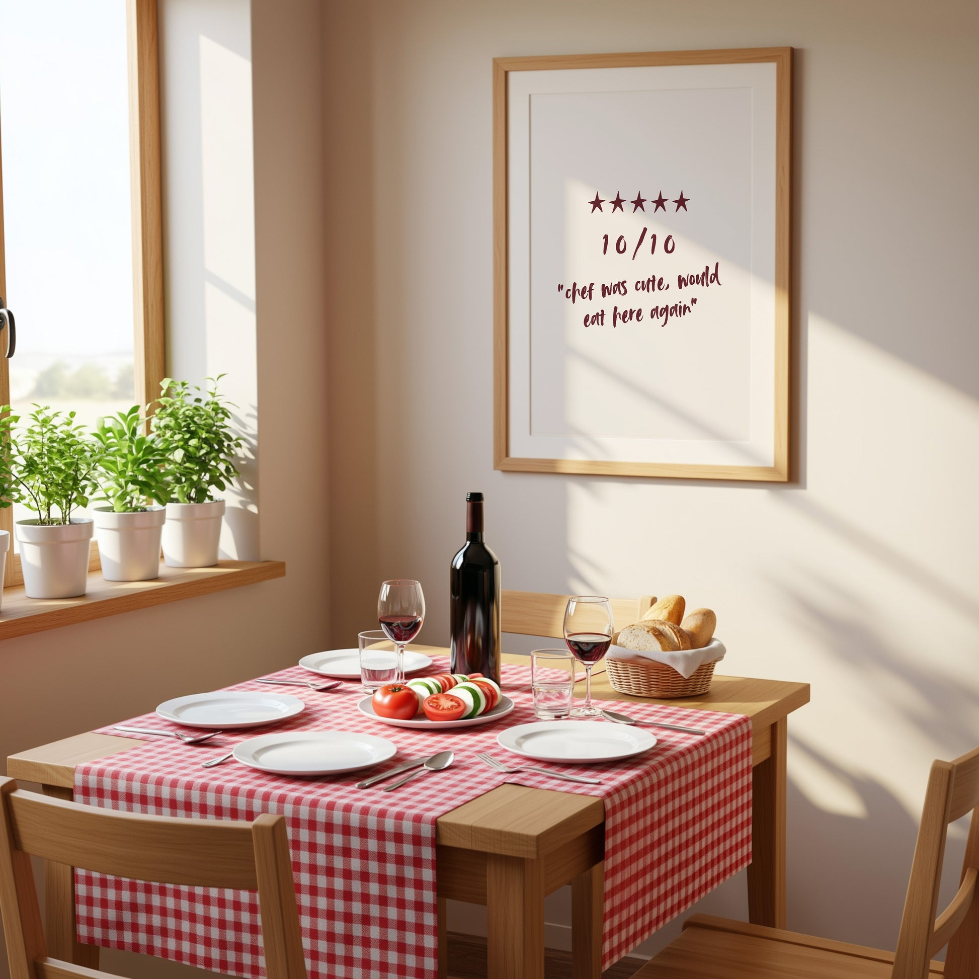 10/10 Chef Kitchen Wall Art image 4