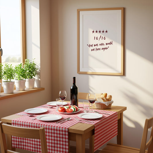10/10 Chef Kitchen Wall Art image 4