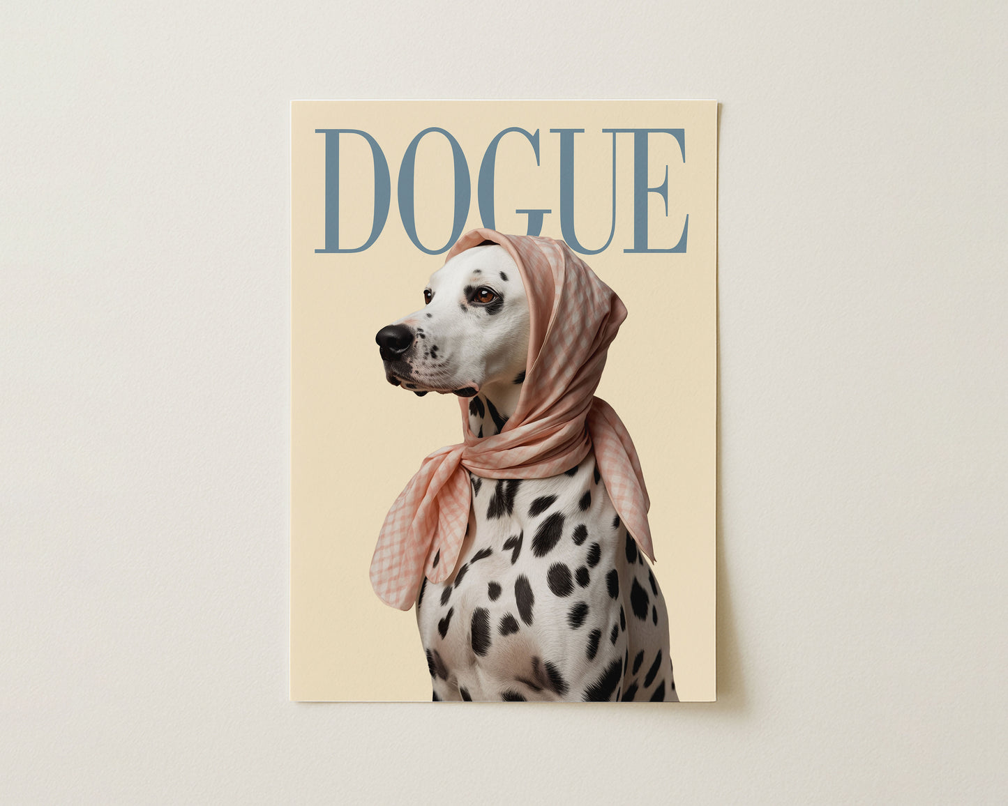 DOGUE Dalmatian Wall Art image 0