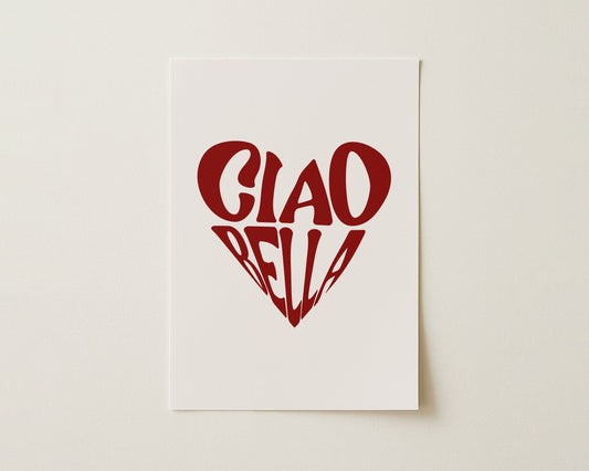Ciao Bella Print image 0