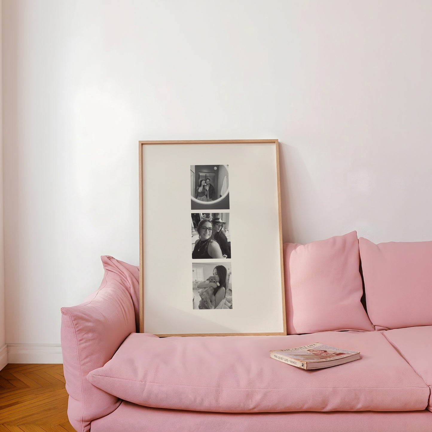 B&W Personalised Photo Print