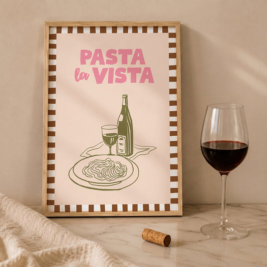 Pasta La Vista Print