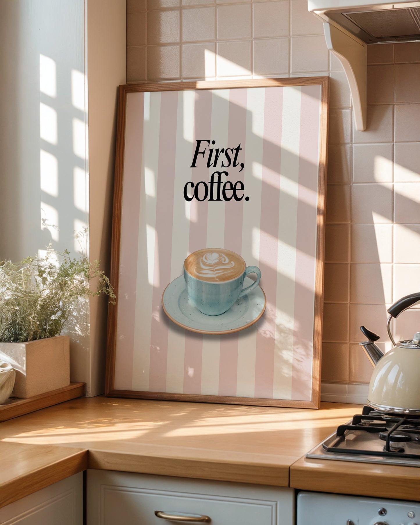 Zuerst, Kaffee Drucken