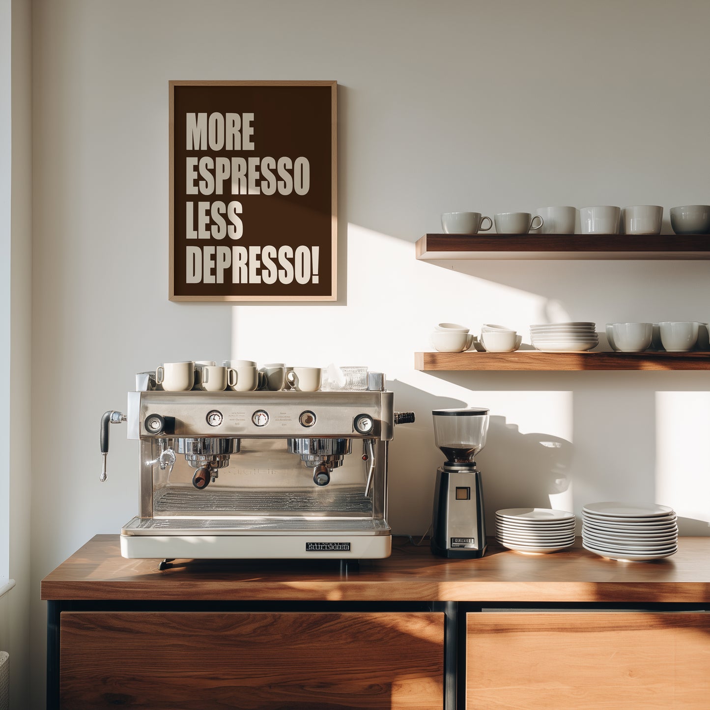 More Espresso, Less Depresso