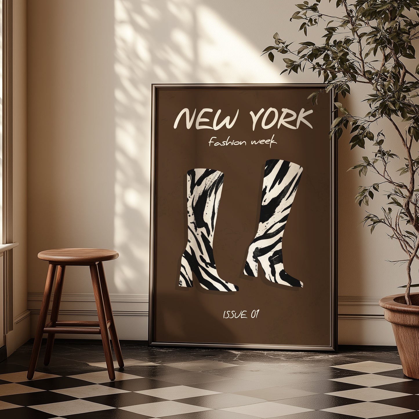 New York Fashion Week Print