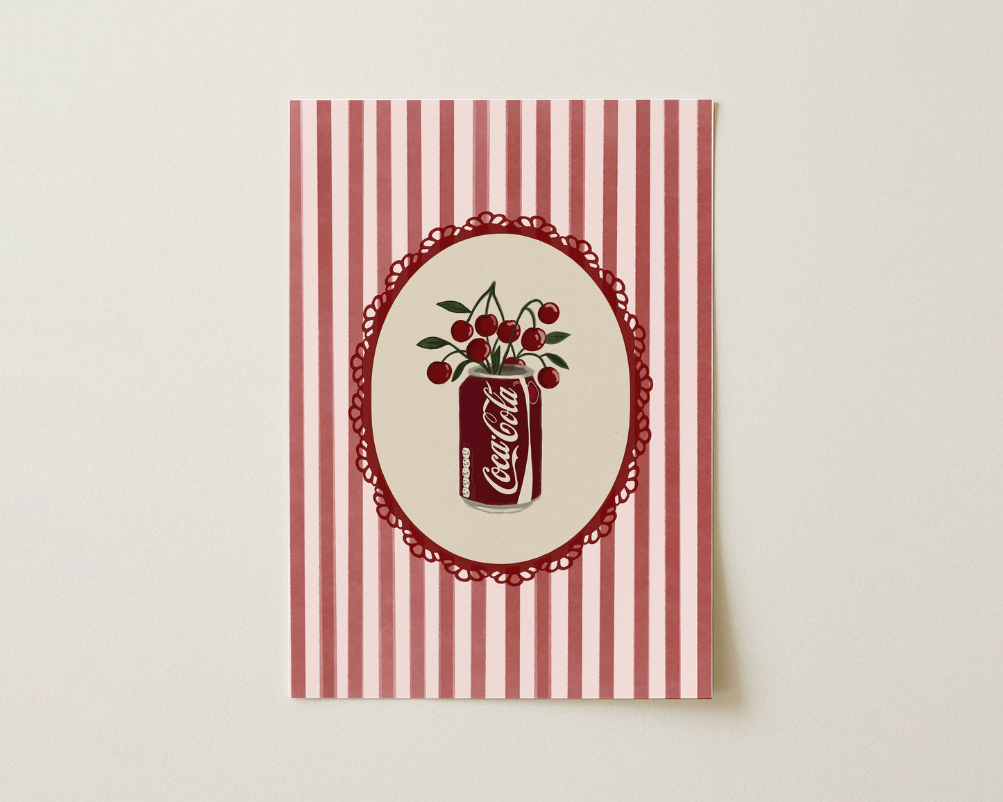 Impression Coca-Cola Cerise