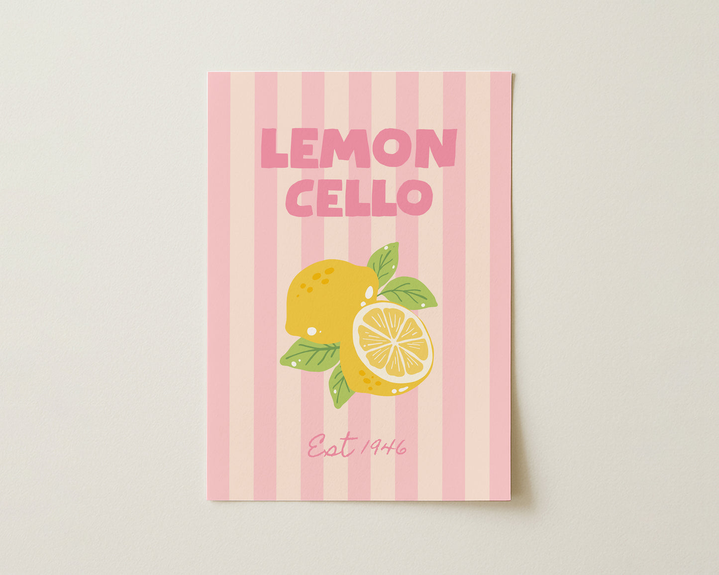 Lemoncello Print