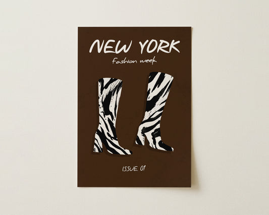 New York Fashion Week Print
