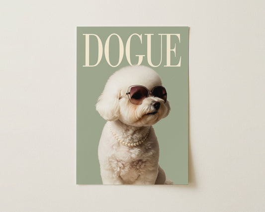 DOGUE Bichon Frisé Wall Art