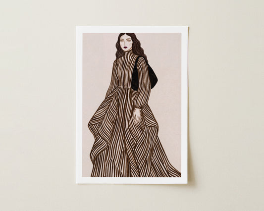 Neutral Fashion Art Print