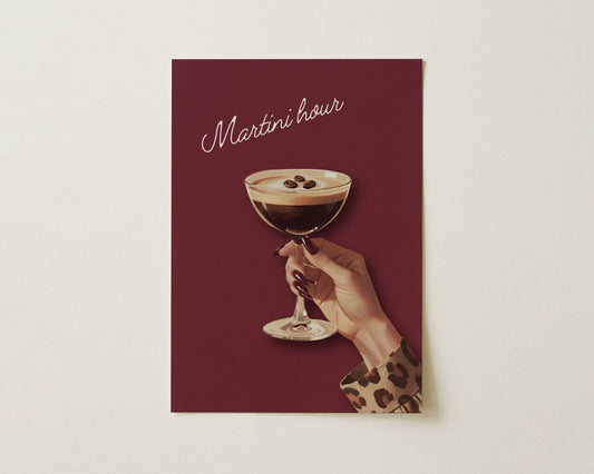 Martini Hour Print