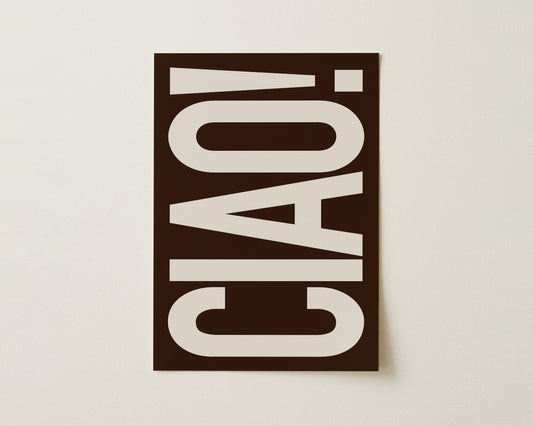 CIAO! Poster