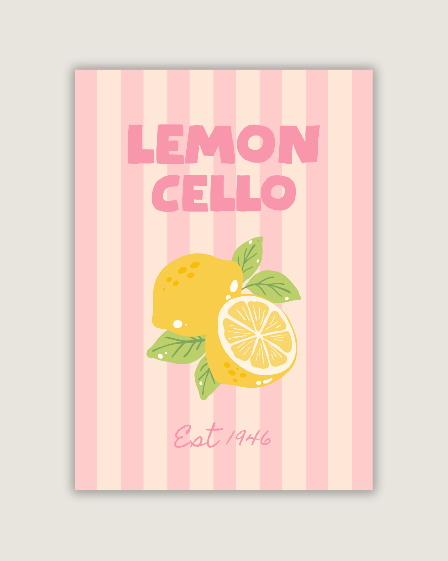 Lemoncello Print