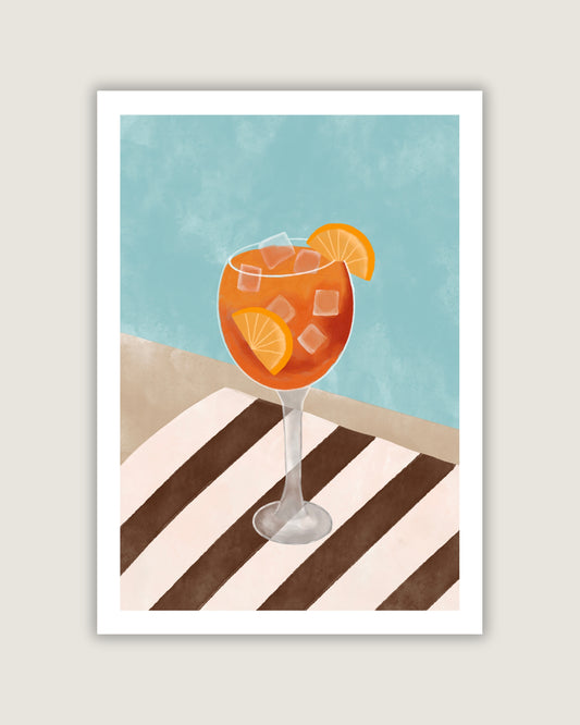 Aperol Spritz Print