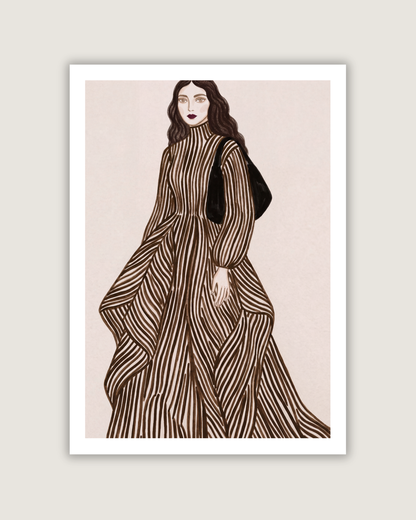 Neutral Fashion Art Print