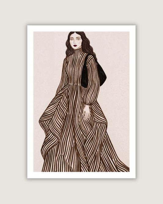 Neutral Fashion Art Print