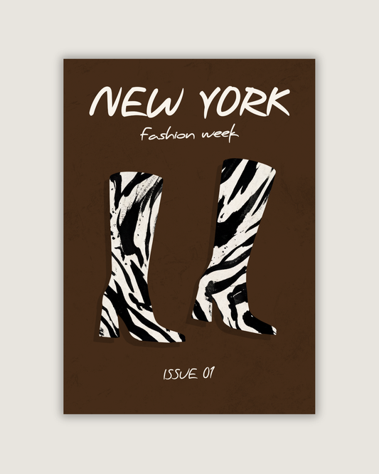 New York Fashion Week Print