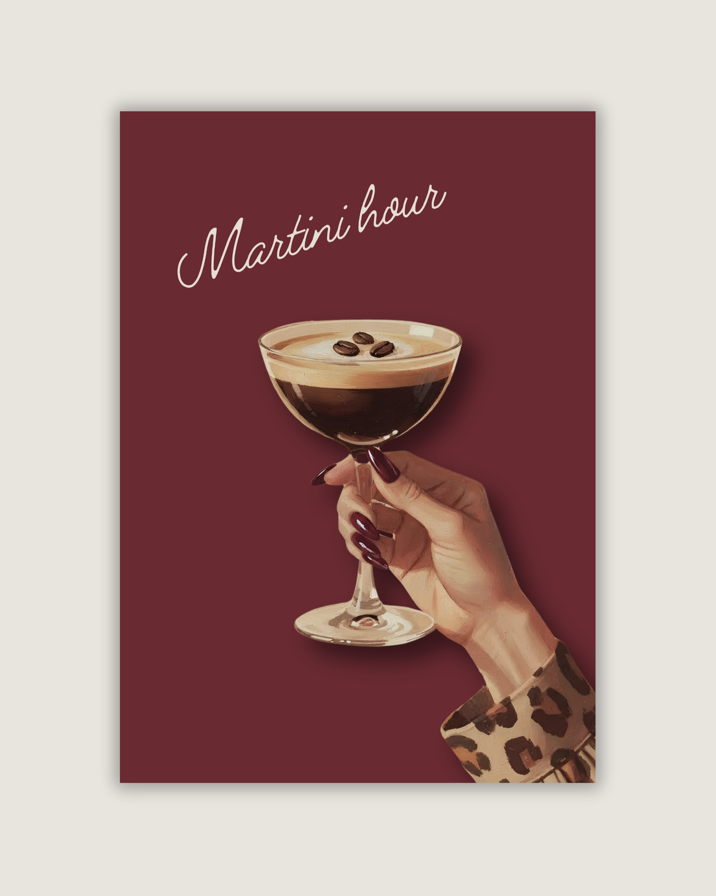 Martini Hour Print