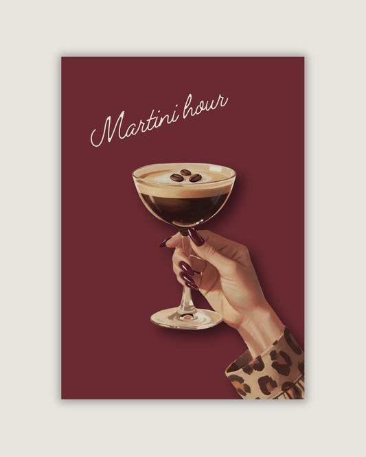Martini Hour Print
