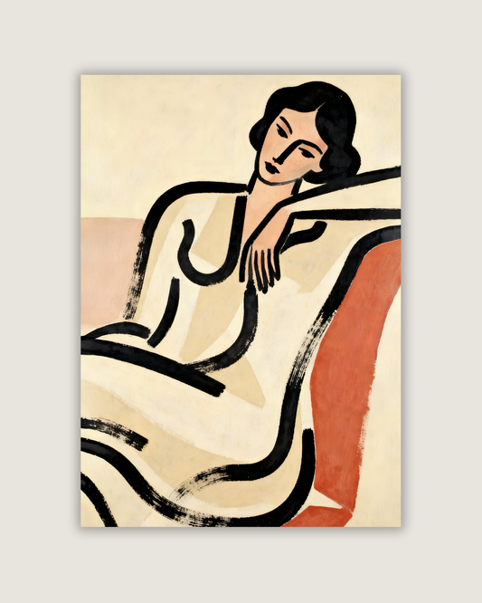 Terracotta Muse Print