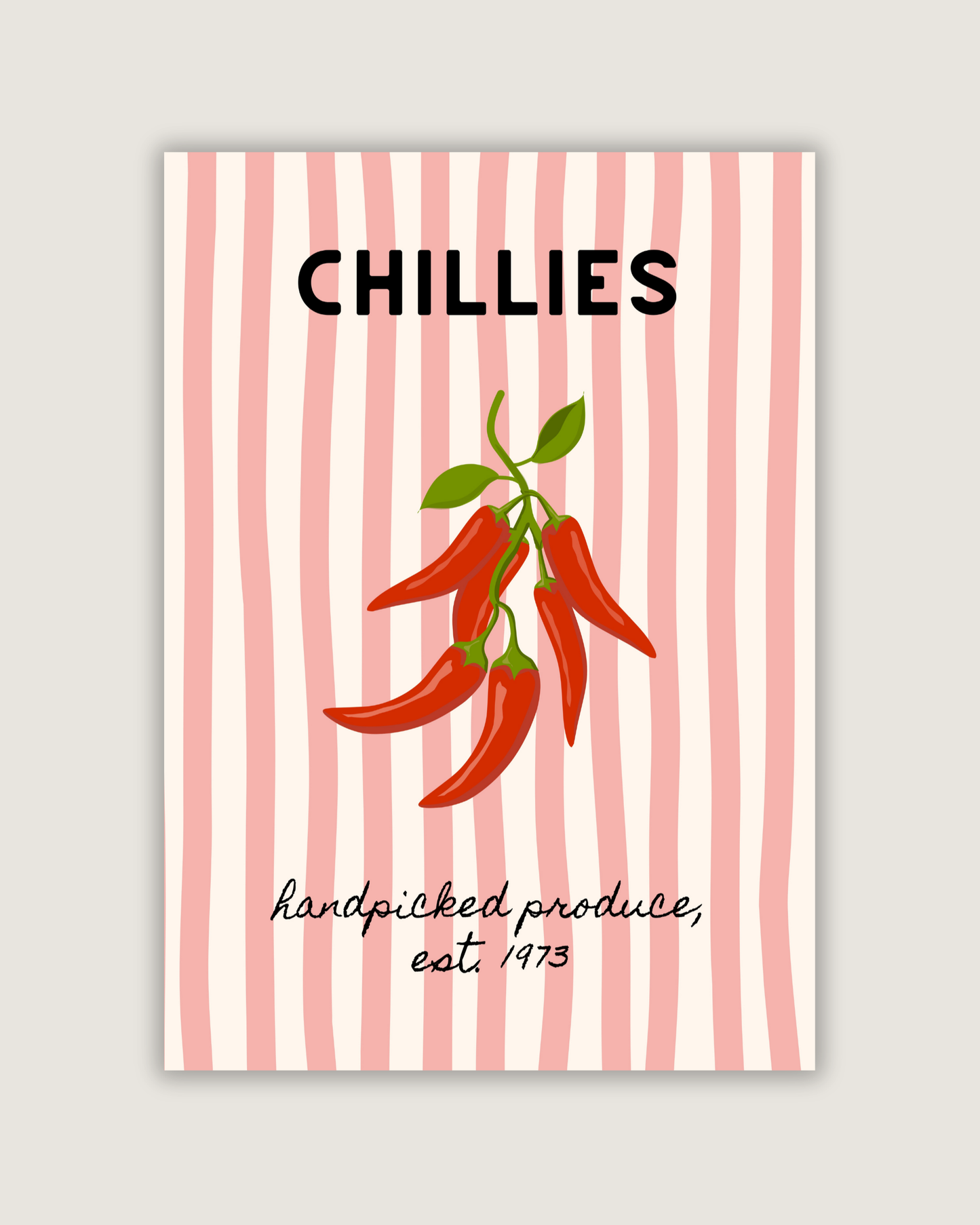 Chillies Print