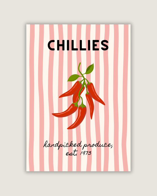 Chillies Print