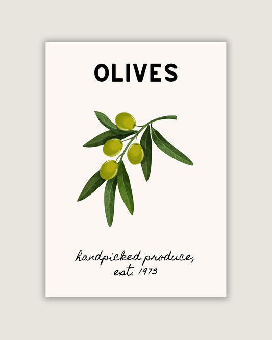 Olives Print