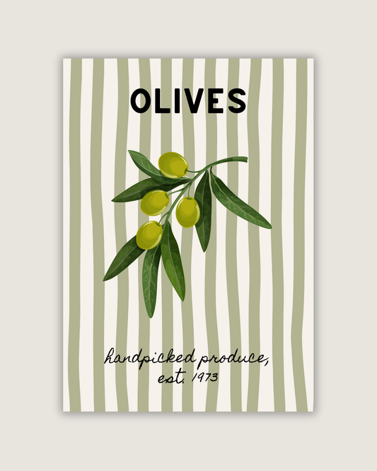 Olives Print