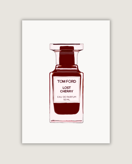 Lost Cherry Perfume Print