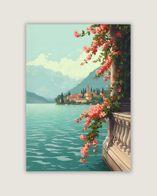 Lake Como Print