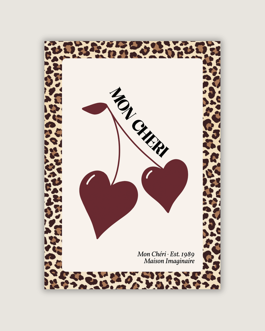 Mon Cheri Cherry Print