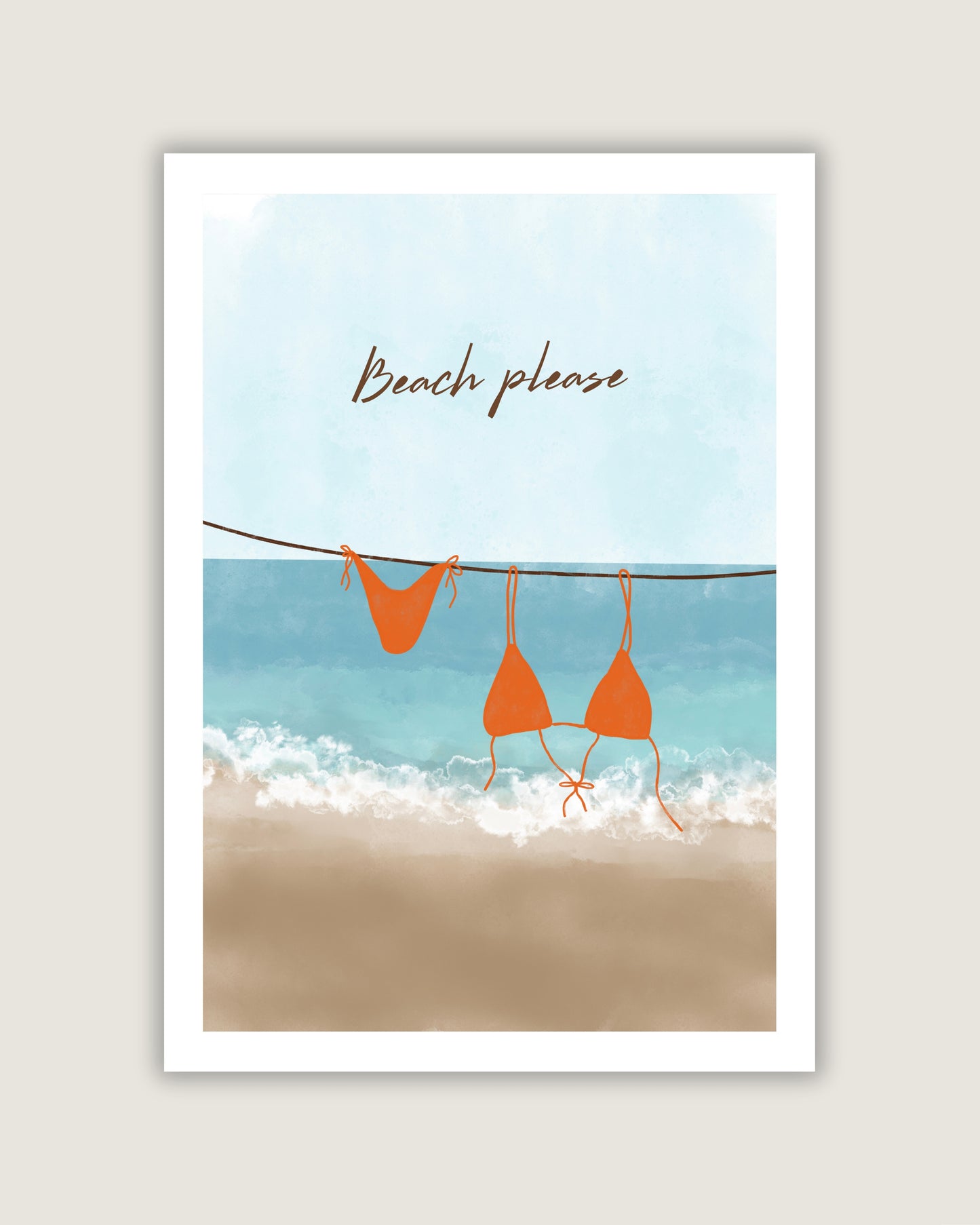 Beach Please Print
